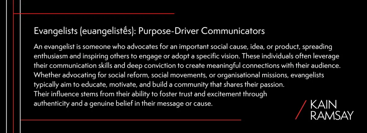 Evangelists (euangelistḗs)_ Purpose-Driver Communicators